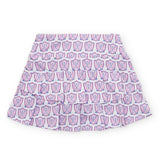 Margot Girls' Performance Skirt by LH Sport Golf Crest Pink
