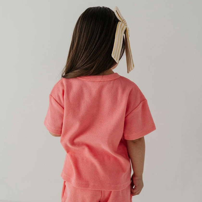 Short Sleeve Cotton Terry Set