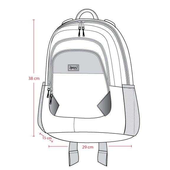 Little Girl Flowers Compact Functional Backpack
