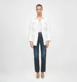 The Gillian Jacket - Ivory Eyelet
