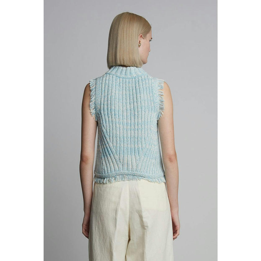 BRIA TANK | IVORY/ROBIN EGG BLUE TWEED | LAST ONE!