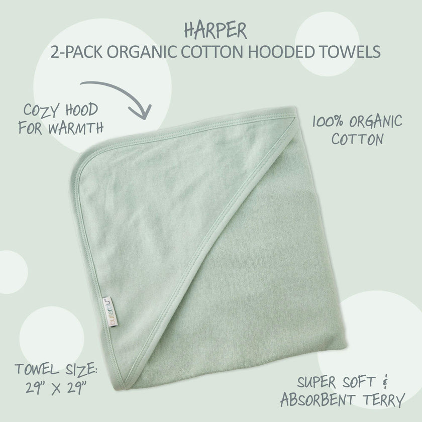 HARPER 3-Pack Hooded Towel