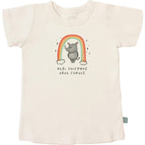 graphic tee | unicorn curves