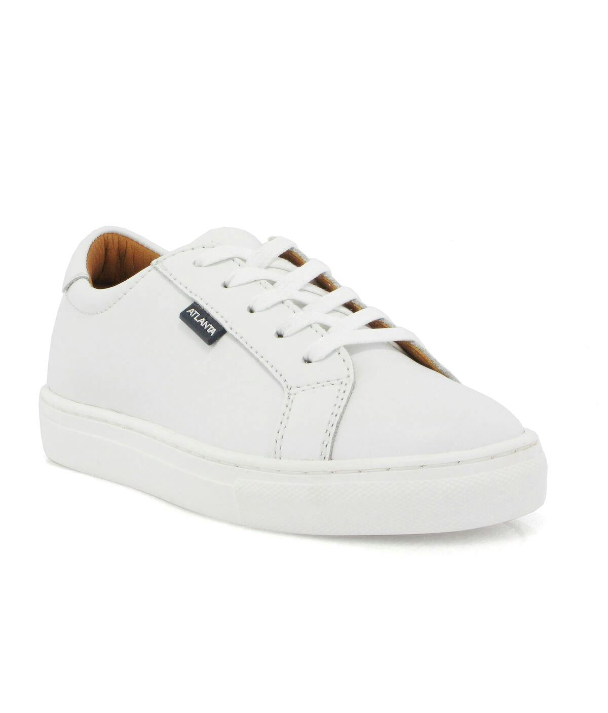 Laces Sneakers - white smooth