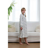 Toile Nightgown, Blue