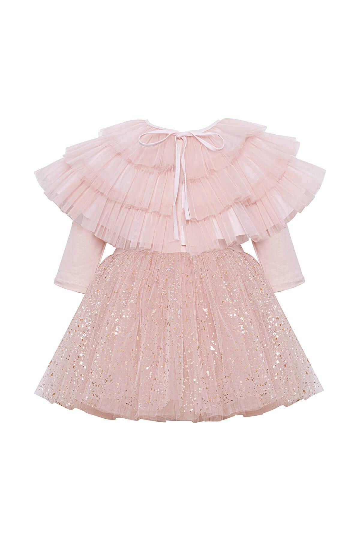Shiny Pink Dress Set