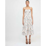 The Margot Dress - Pink Scallop Bow Chintz