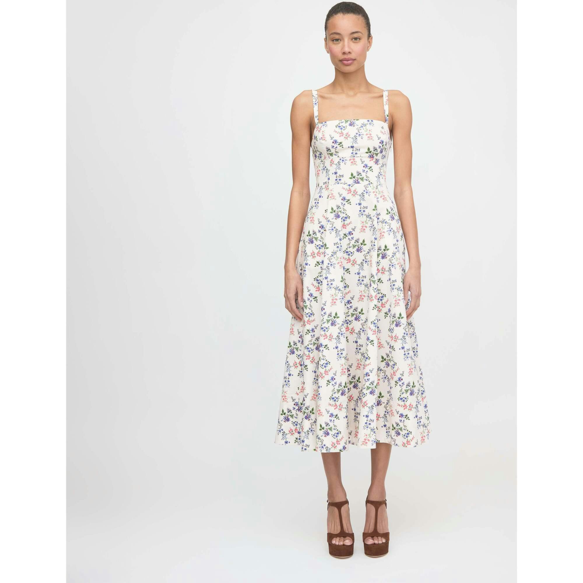 The Margot Dress - Pink Scallop Bow Chintz