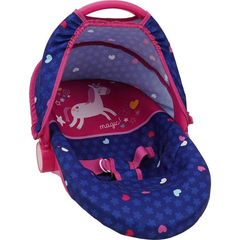 2-In-1 Baby Doll Car Seat & Stroller Doll Accessory