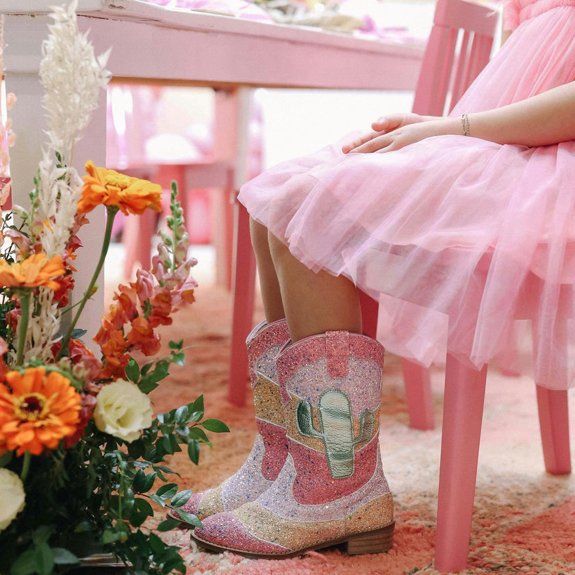 Cowgirl Cactus Cooler Boots