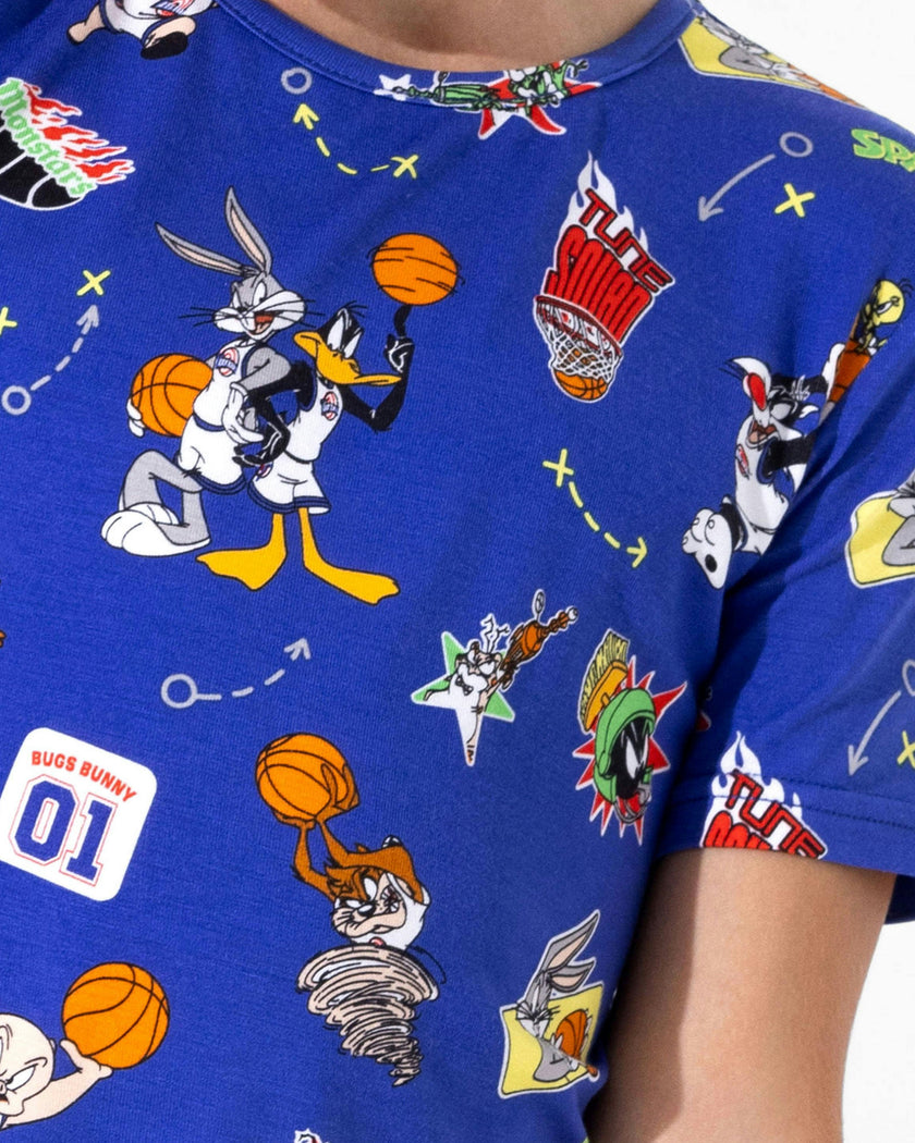 Space Jam Bamboo Kids Pajama Short Set
