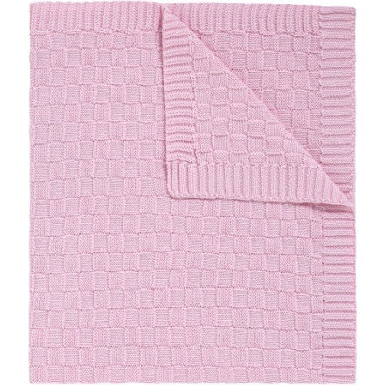Basket Weave Knit Blanket
