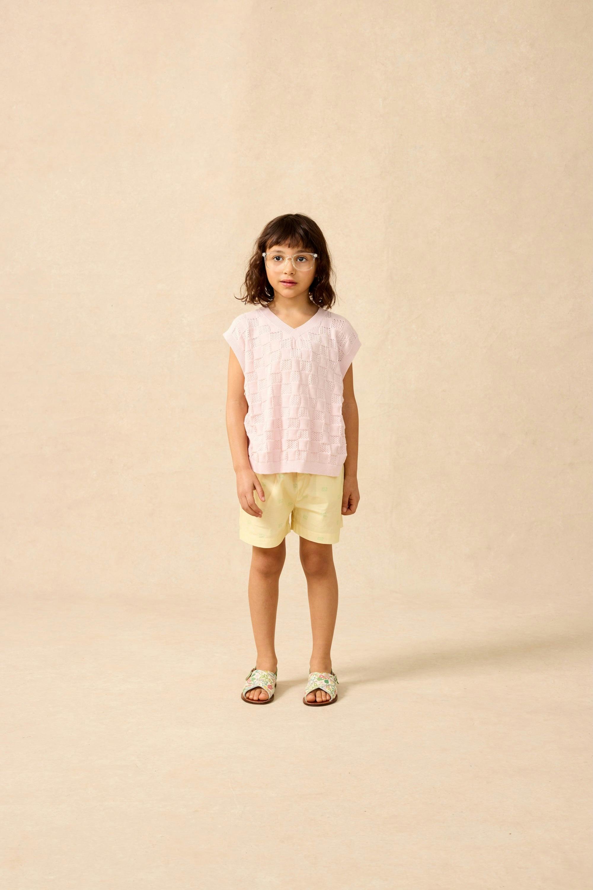 Organic Avenue Shorts in Buttercup