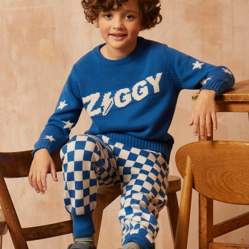 Ziggy Star Jumper | Cobalt