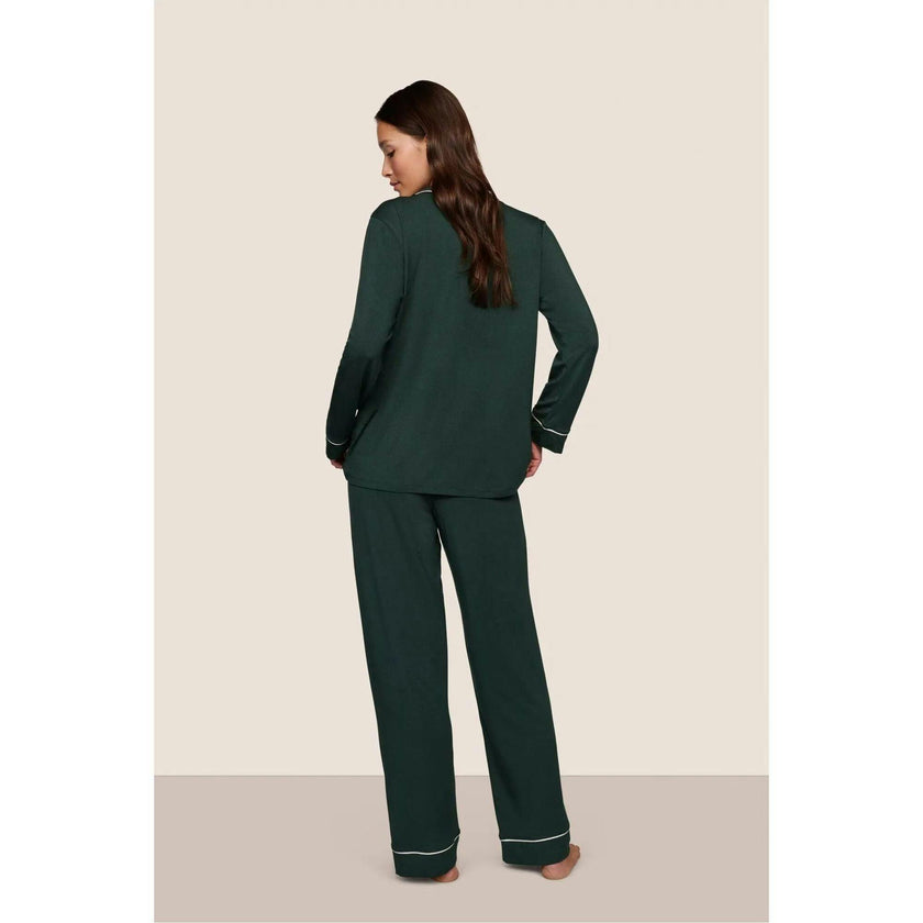 Gisele TENCEL Modal Long PJ Set, Green