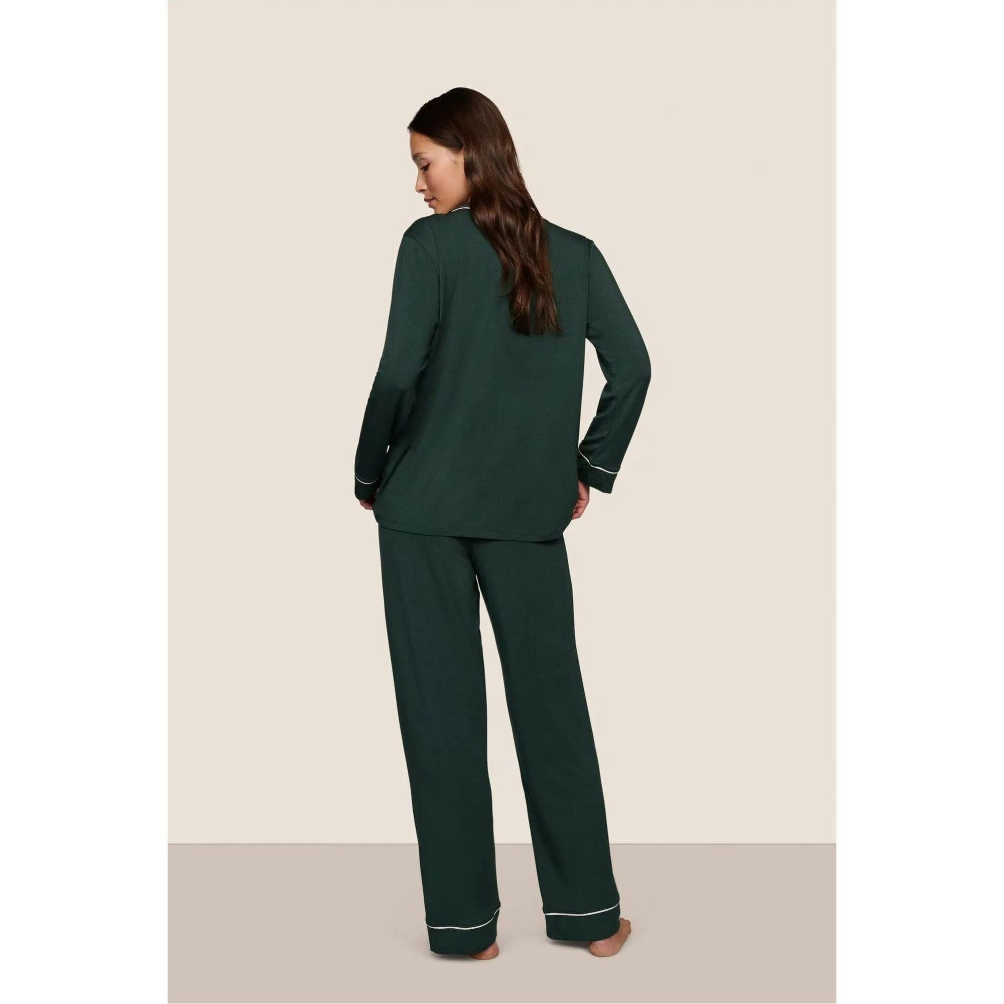 Gisele TENCEL Modal Long PJ Set, Green