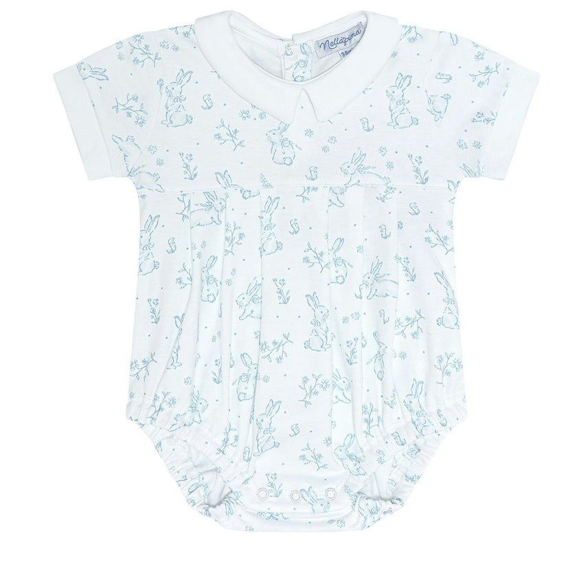 Blue Toile Bubble