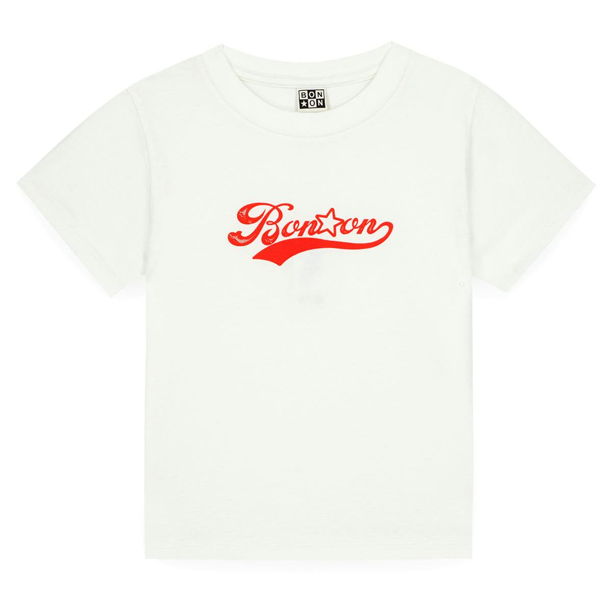 BONTON Tubo Bonton T-Shirt - Ecru Bonton