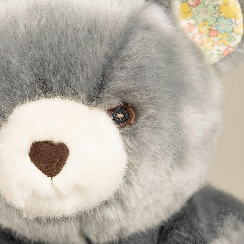 Robert the Bear | Blue-Grey | Liberty Print