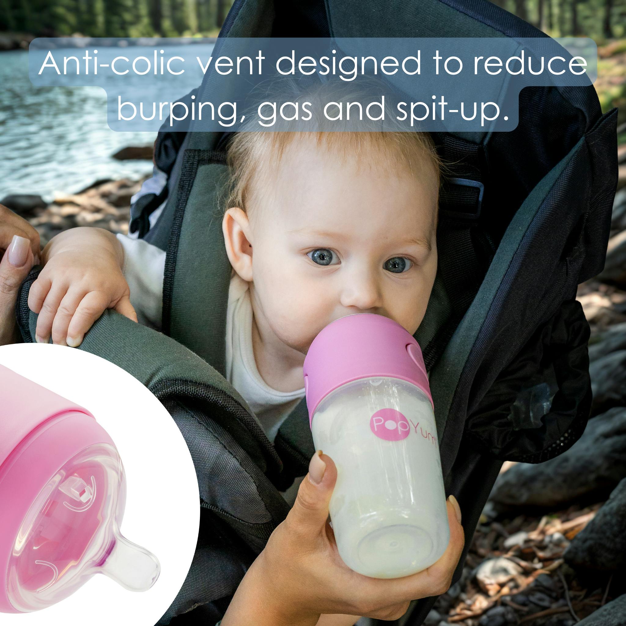 9 oz Anti-Colic Formula Making Baby Bottle