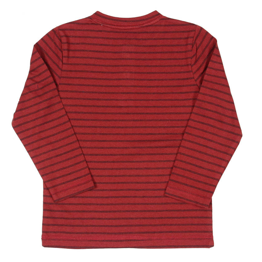 Ray Striped Henley Boy