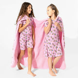 Despicable Me 4: Minions Always Popping Bamboo Girls' Short Sleeve Dress