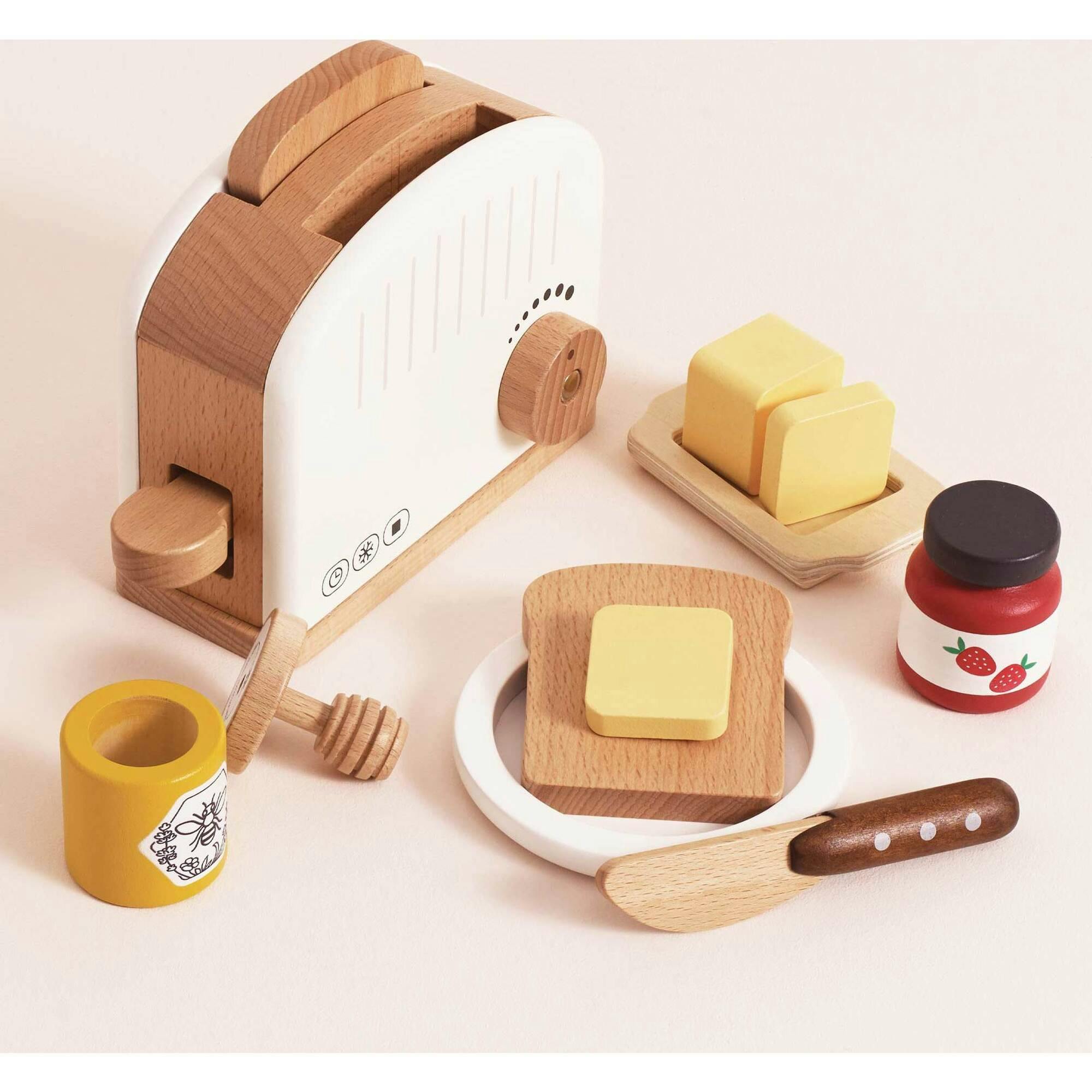Pop-up Toaster and Breakfast Set