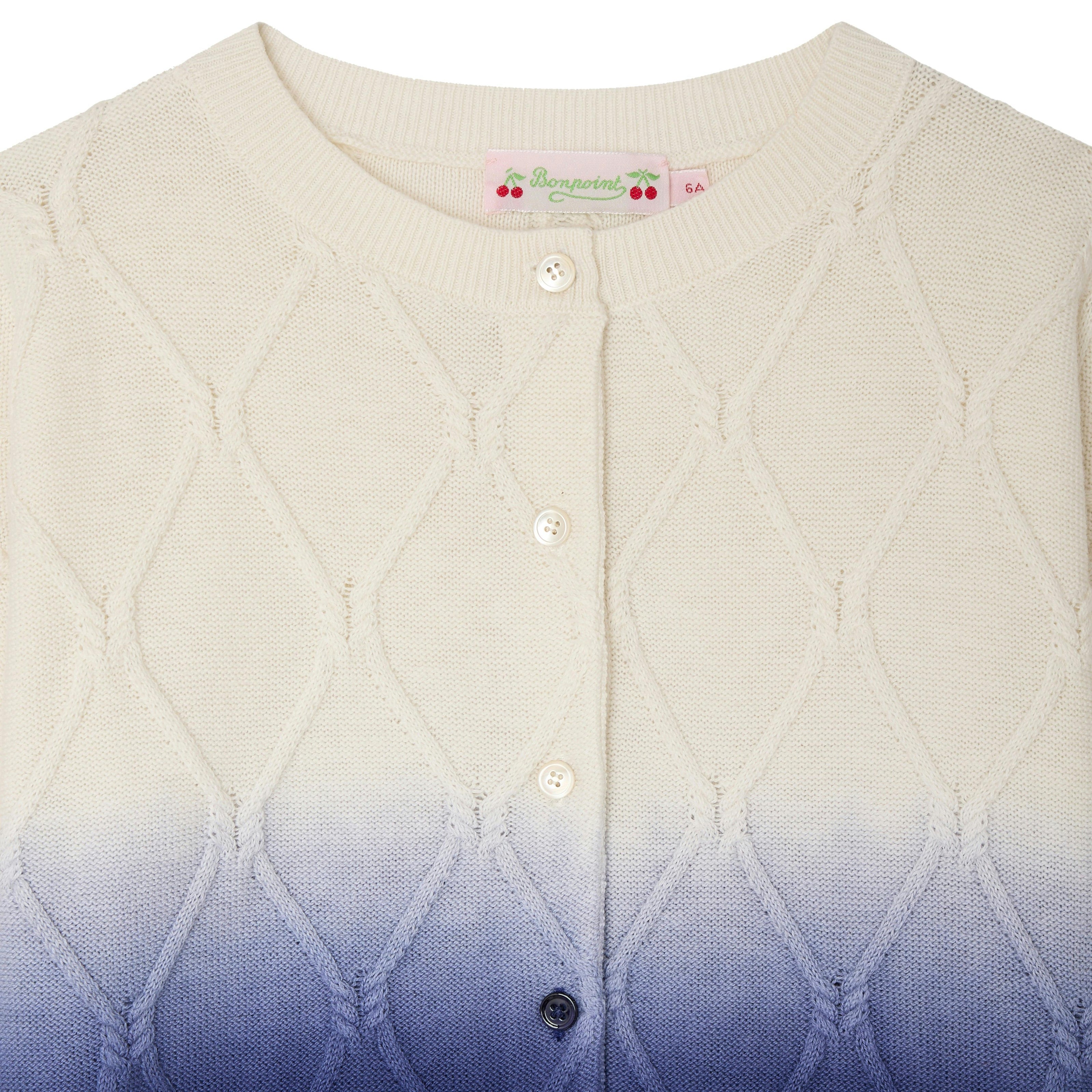 BONPOINT Larelle Cardigan - Bleu Intense