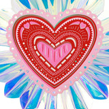 Packed Party Decorative Valentine Hearts Pack - Garland & Table Decor (set of 6)
