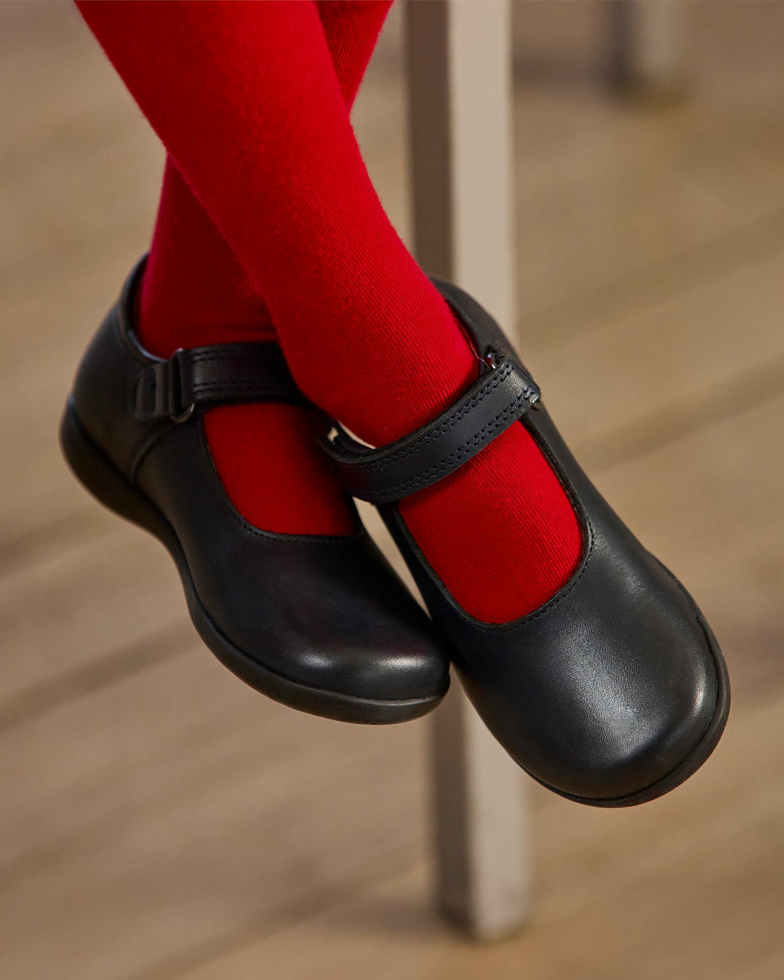 Hampton Classics Emily School Shoes in Black