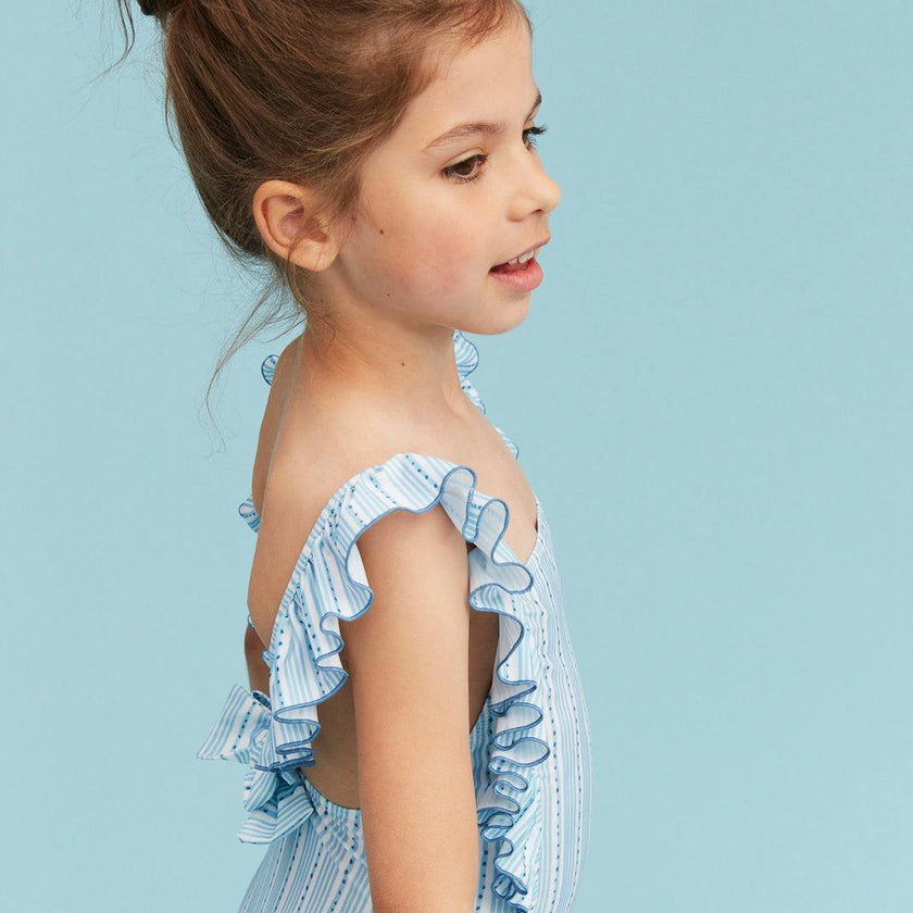 Girls' Ruffle Swimsuit