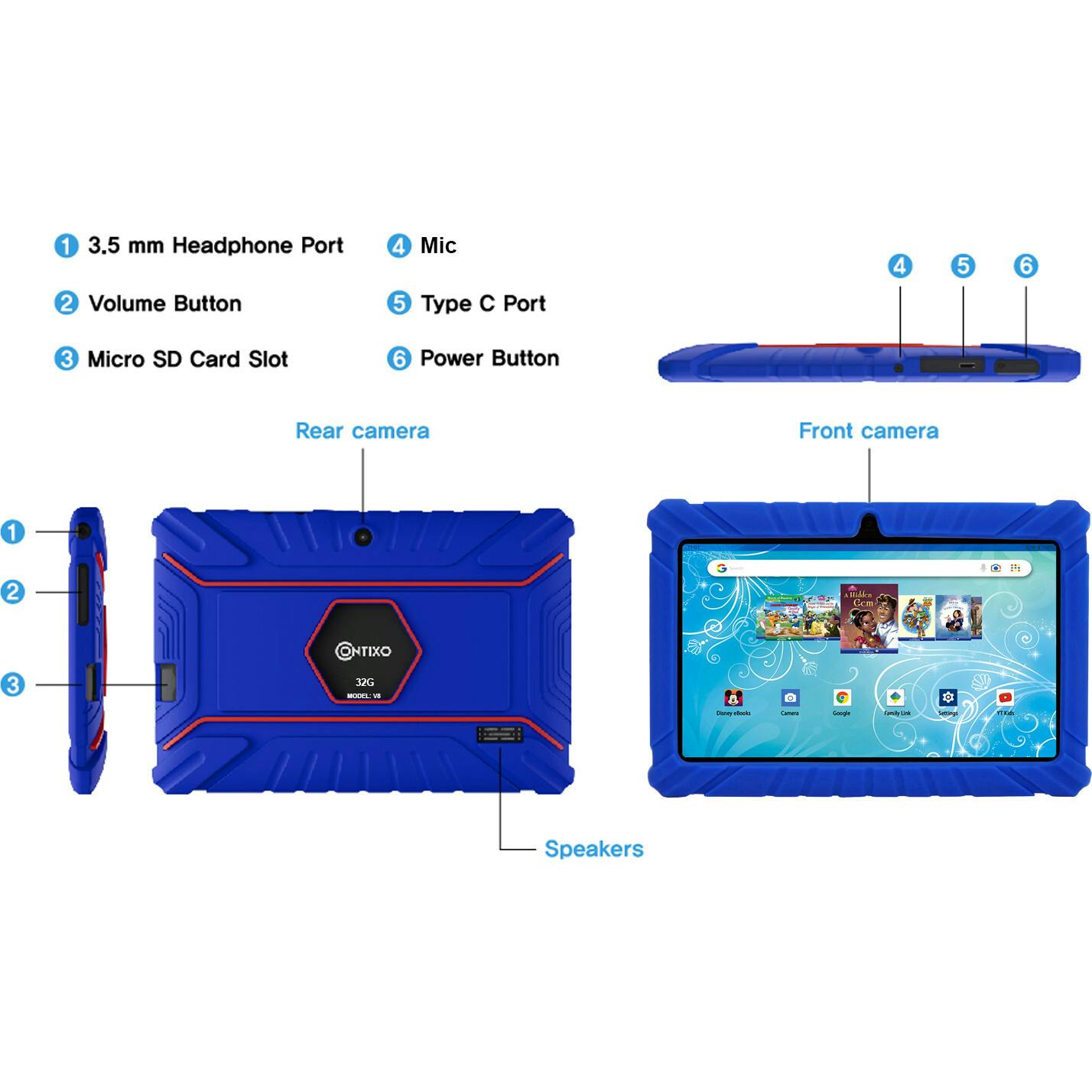 Contixo K2-V8 Kids Tablet (7in