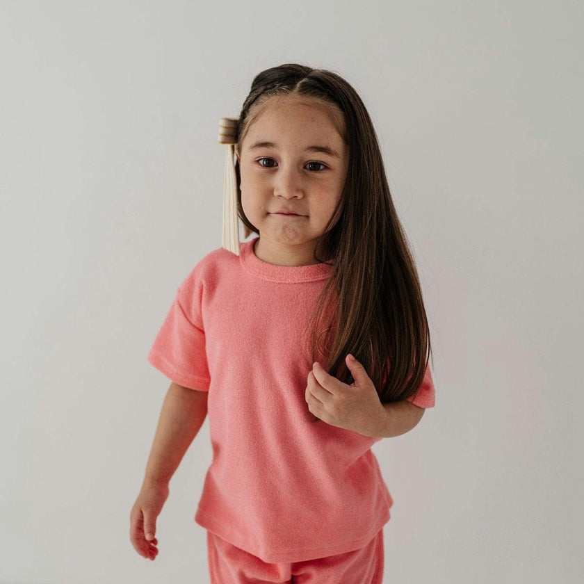 Short Sleeve Cotton Terry Set