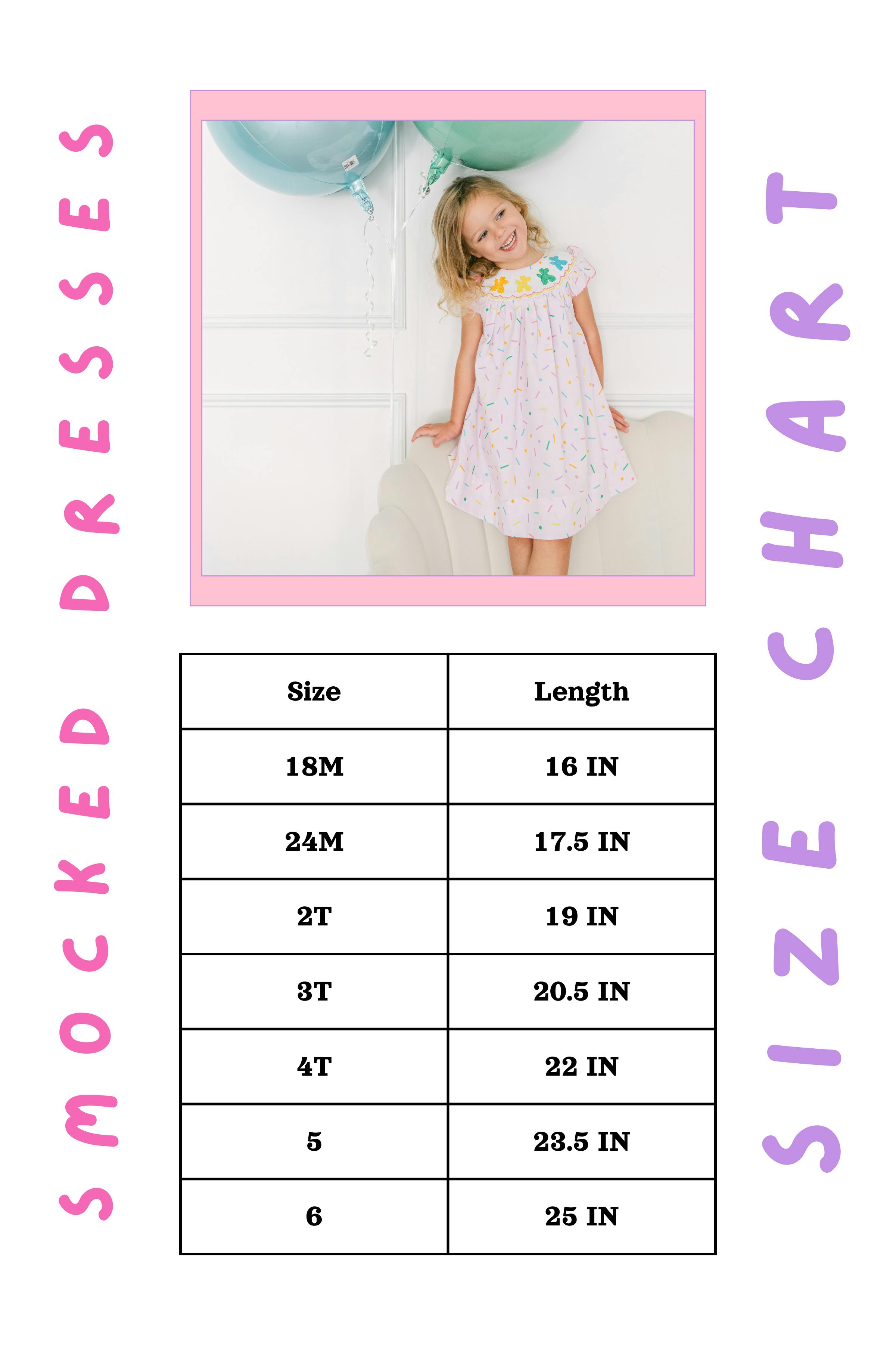 Emmie Smocked Dress (FINAL SALE)
