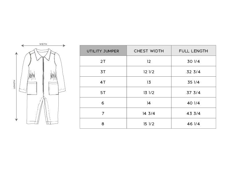 Boys Utility Jumper in Fern