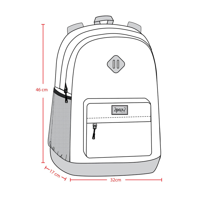 Little Girl Unicorn Practical Multi-Compartment Backpack