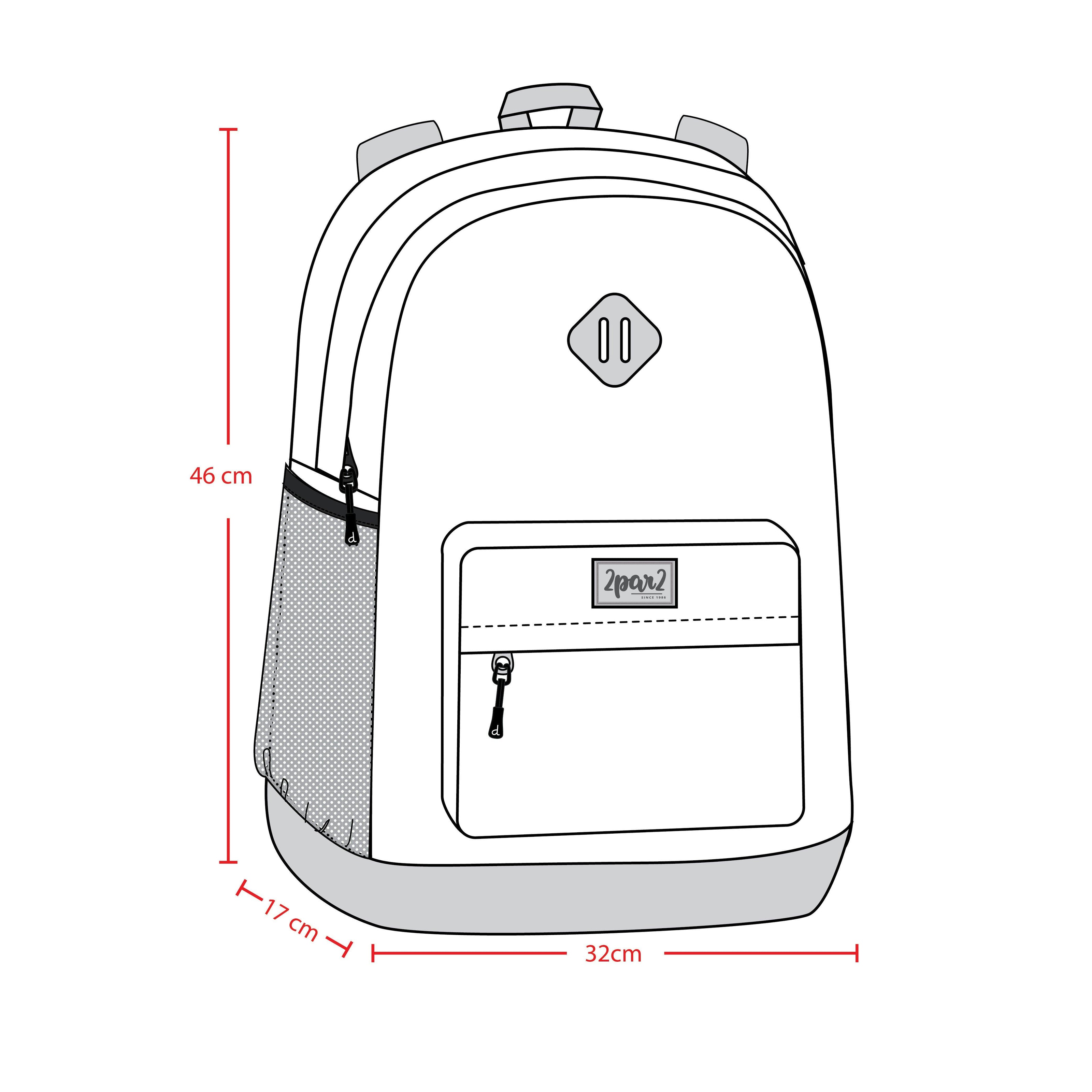 Little Girl Unicorn Practical Multi-Compartment Backpack