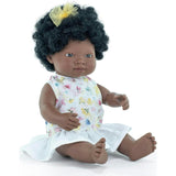 My Friends and Me Collection African Baby Girl Doll with Black Hair - 15"