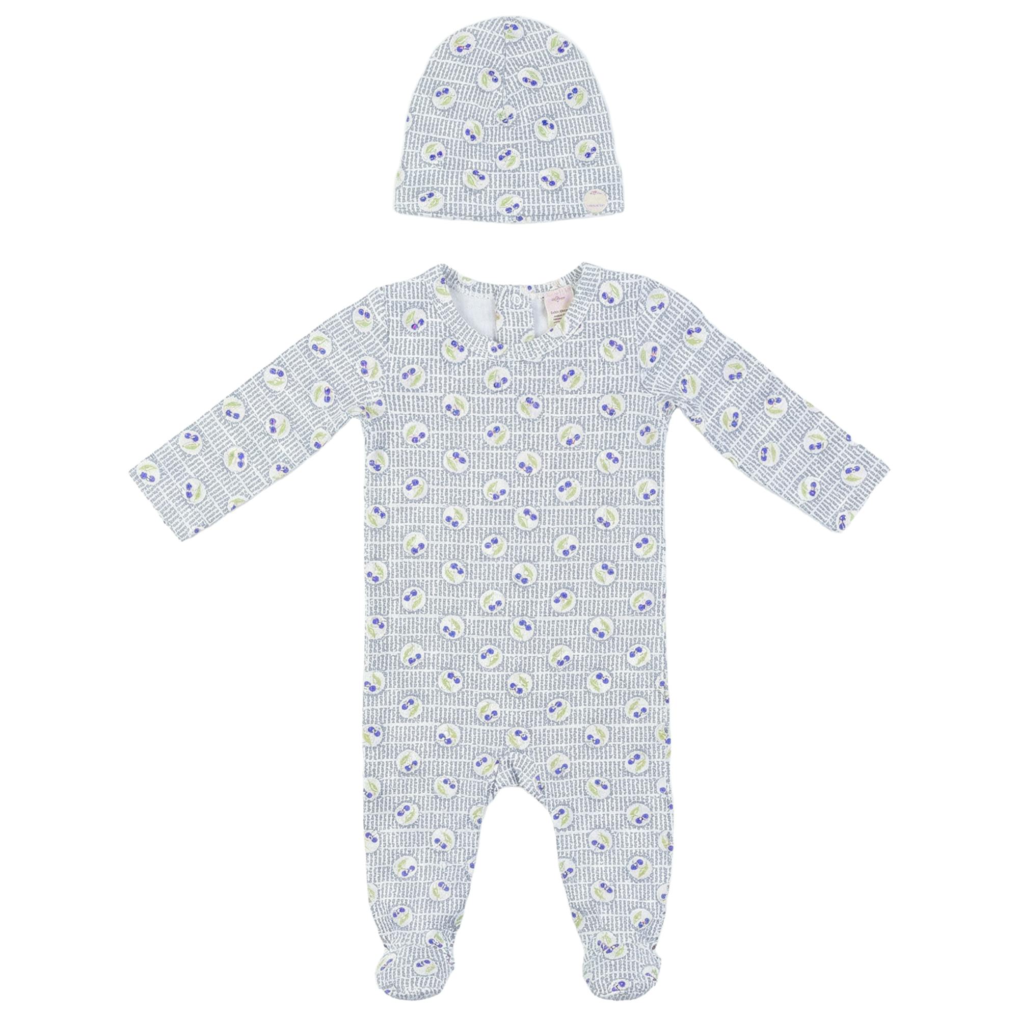 Cherry Print Dotted Onesie