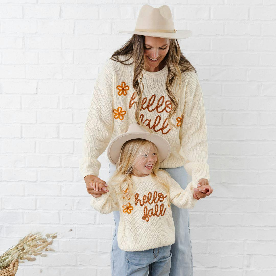 Hello Fall Knit Women's Sweater