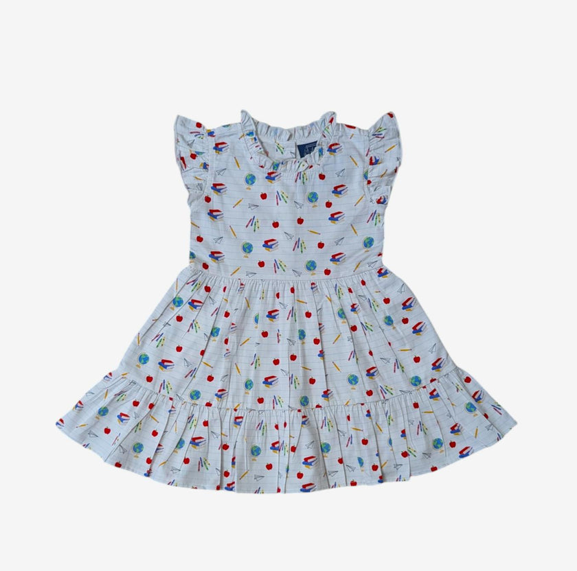 Back to School Ruffle Dress