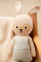 Mike the Bunny 11.5" Natural & light blue