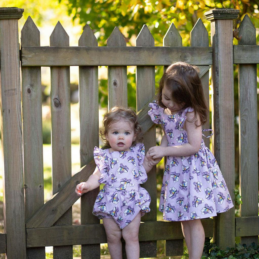 Bubble Romper in Roller Skates