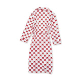 Festive Bows - Bamboo - Adult Long Robe