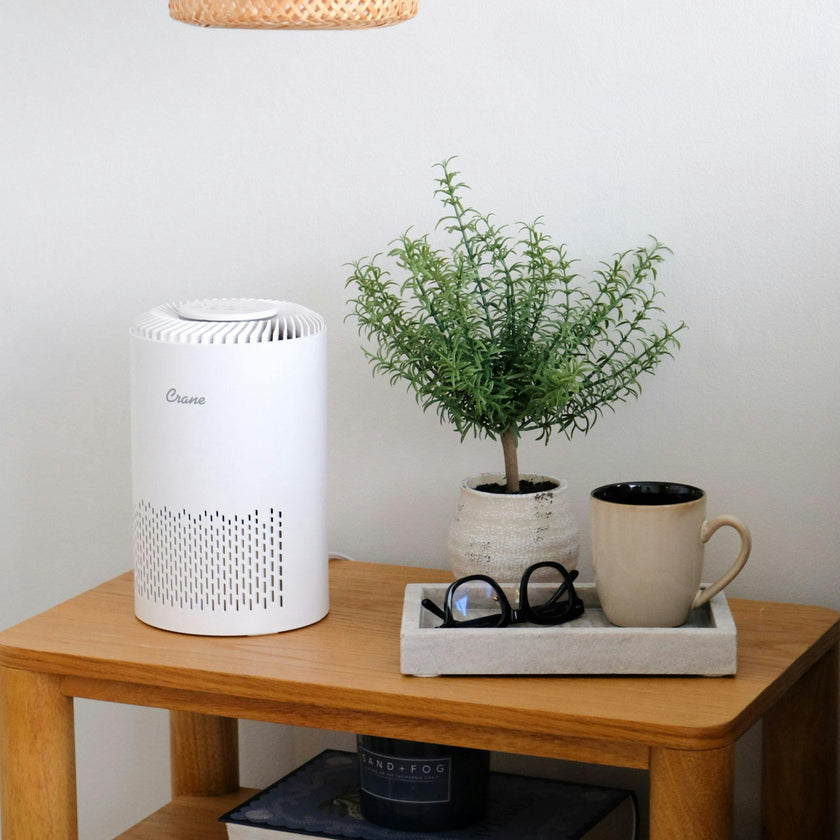 True HEPA Air Purifier For Nursery, Up To 150 Sq. Ft., With Aroma Tray, Night Light