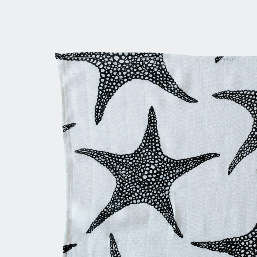 XL STARFISH MUSLIN - for newborn to 4 months old babies