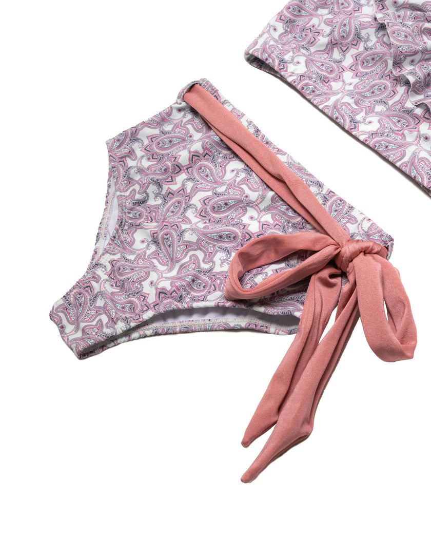 One Shoulder Ruffle Bikini – Mystic Moon