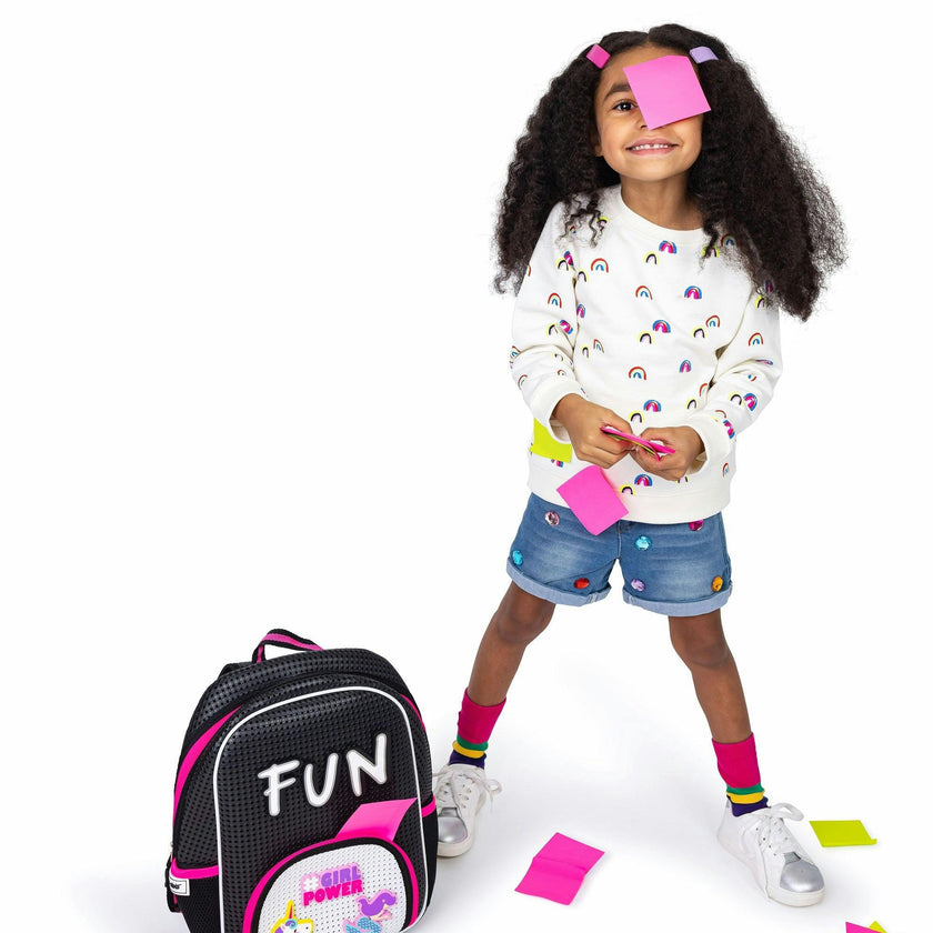 Little Starter Backpack Neon Pink