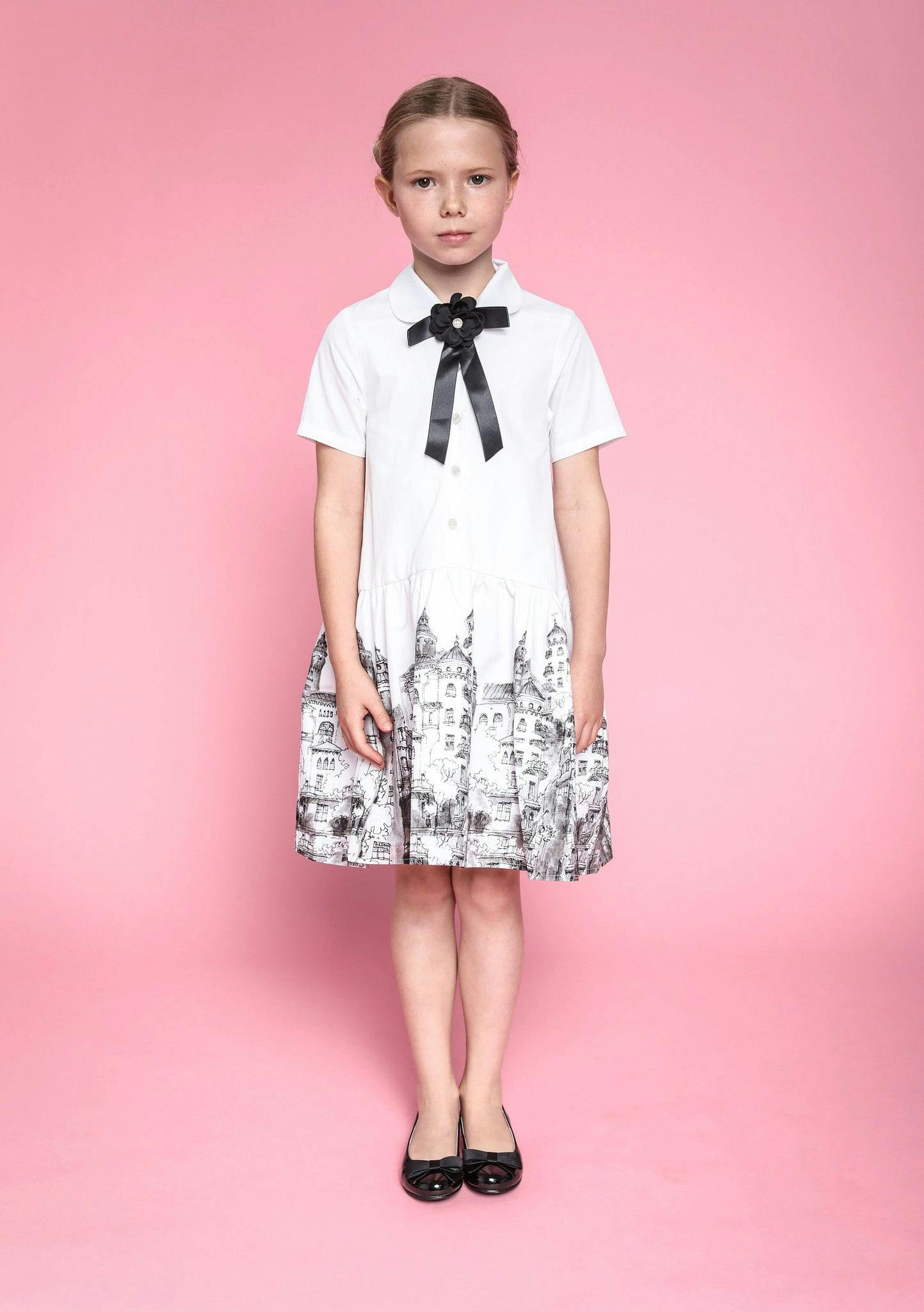 Isabella (white/prints)