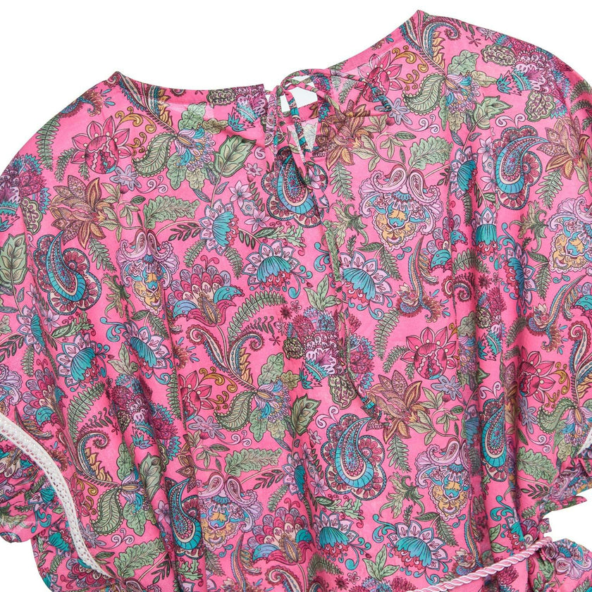 Girls Frilly Cover Up – Lightweight Cotton (Liberty)